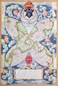 Fol.7v Mapa del Polo Norte, de 